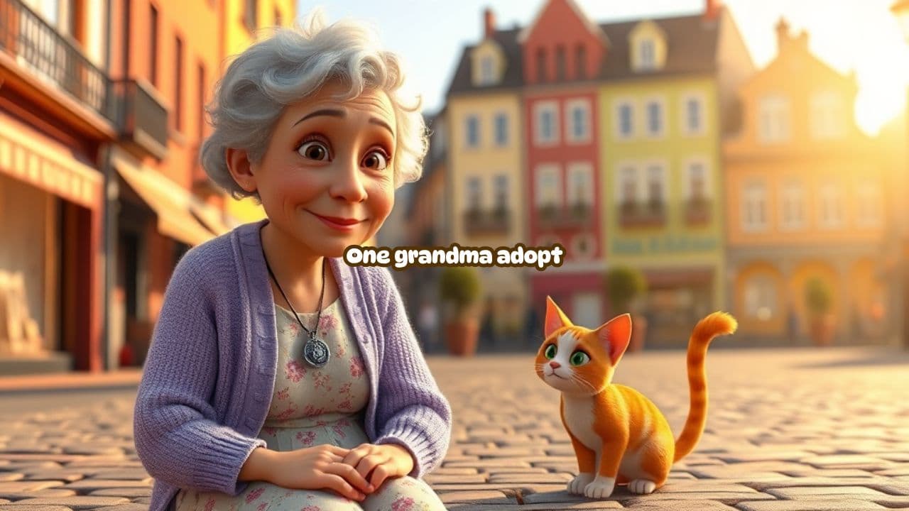 Grandma Finds Her Lost Cat