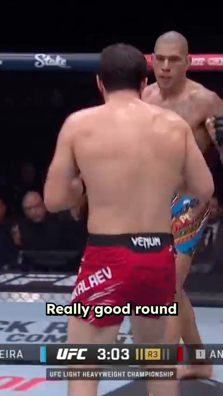 Ankalaev Rocks The Champion