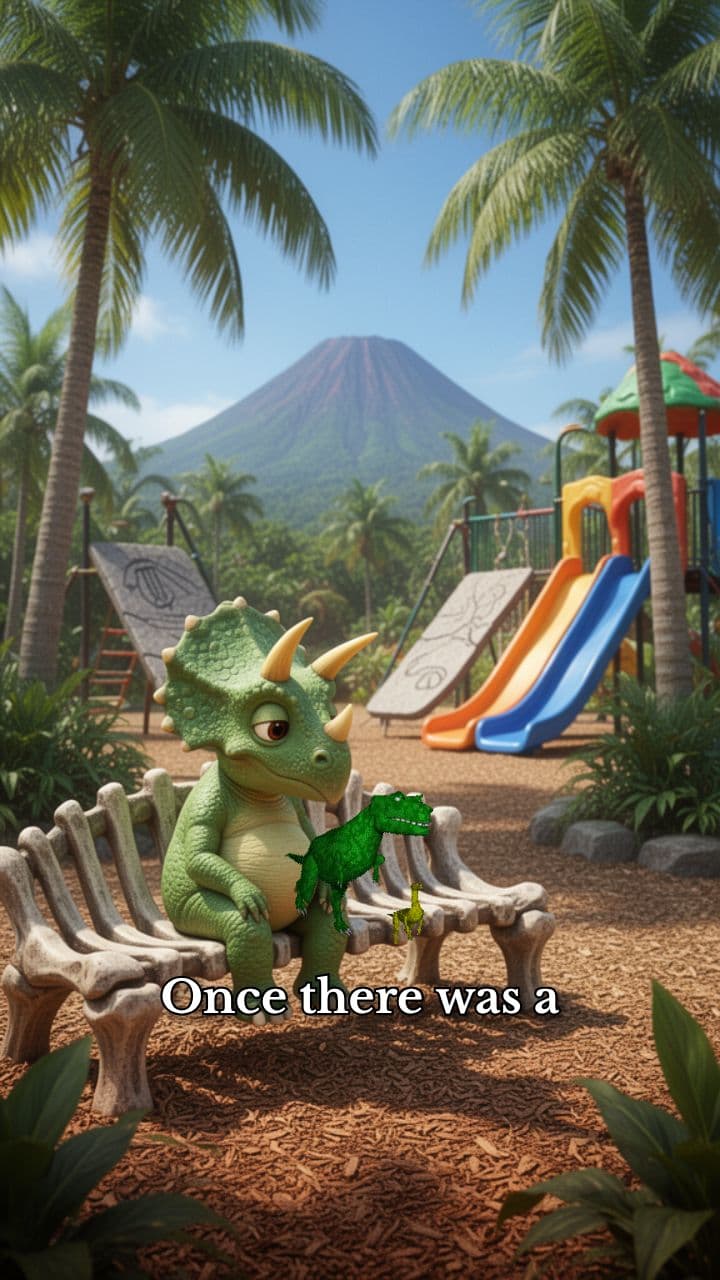 A Brave Little Dinosaur's Friendship