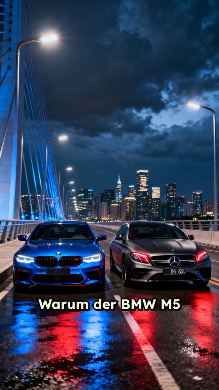 Warum der BMW M5 oft schneller ist
