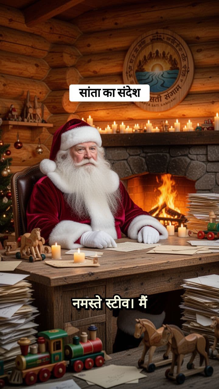 Santa's Wise Warning for Steve