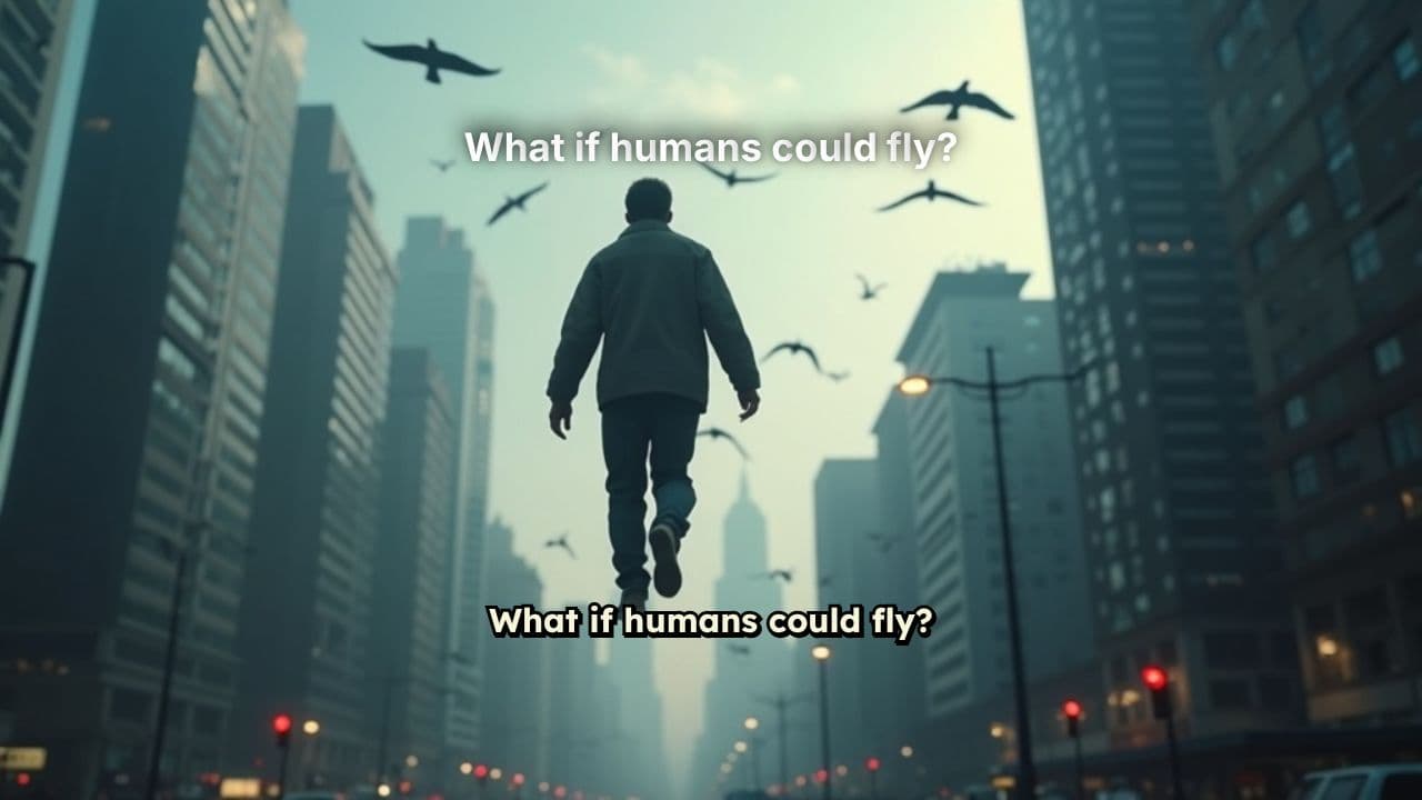 What if humans could fly?