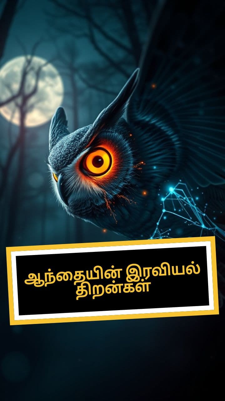 ஆந்தையின் இரவியல் திறன்கள்