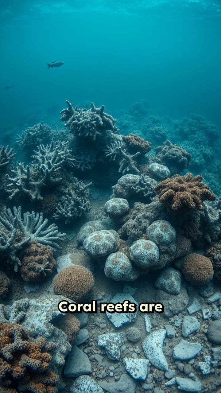 Coral Reefs Bleach as Oceans Warm