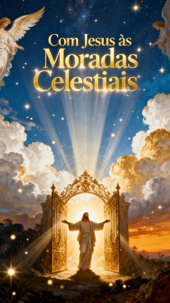 Com Jesus às Moradas Celestiais