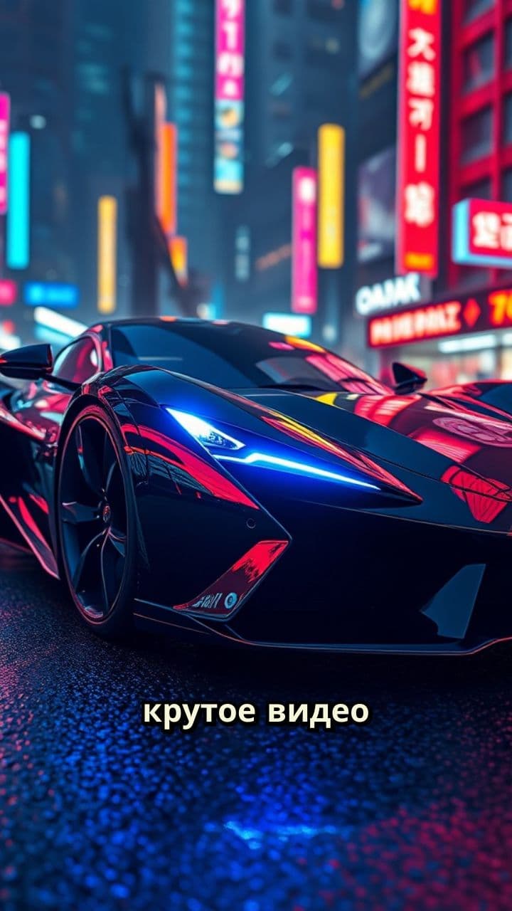 Крутое видео о машине