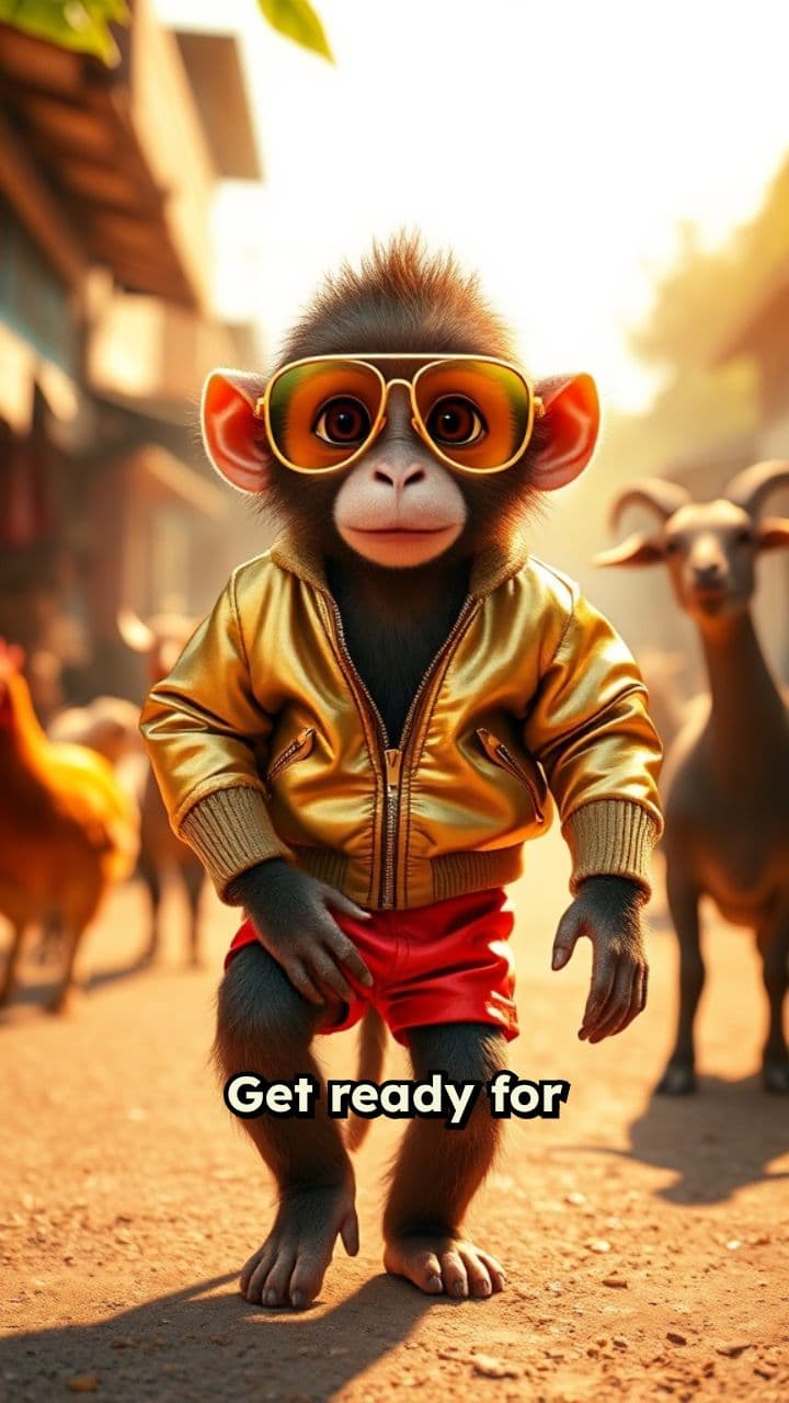 Bollywood Monkey Dance