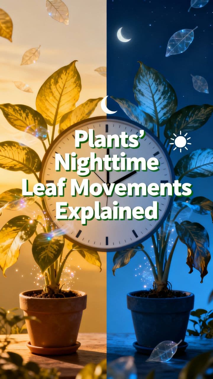 Plants' Nighttime Leaf Movements Explained