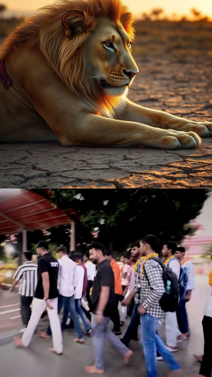 घायल शेर की दहाड़