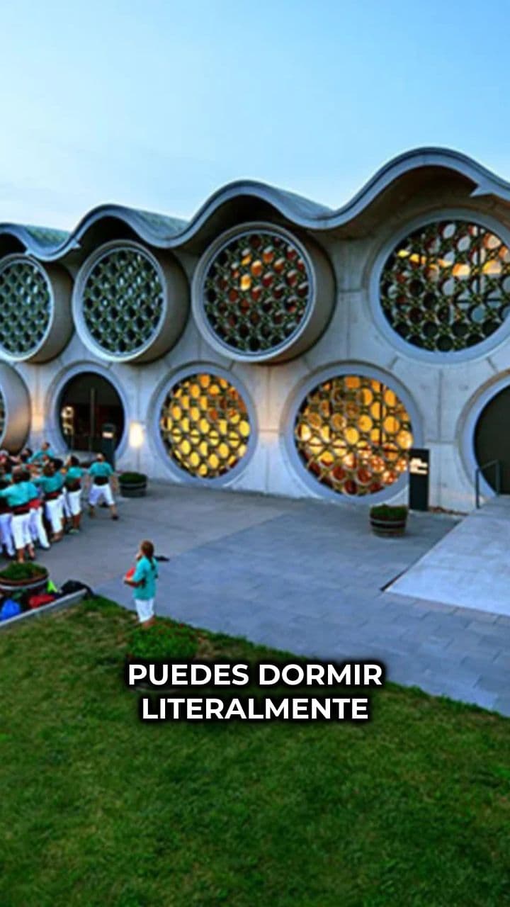 Dormir en una botella de cava