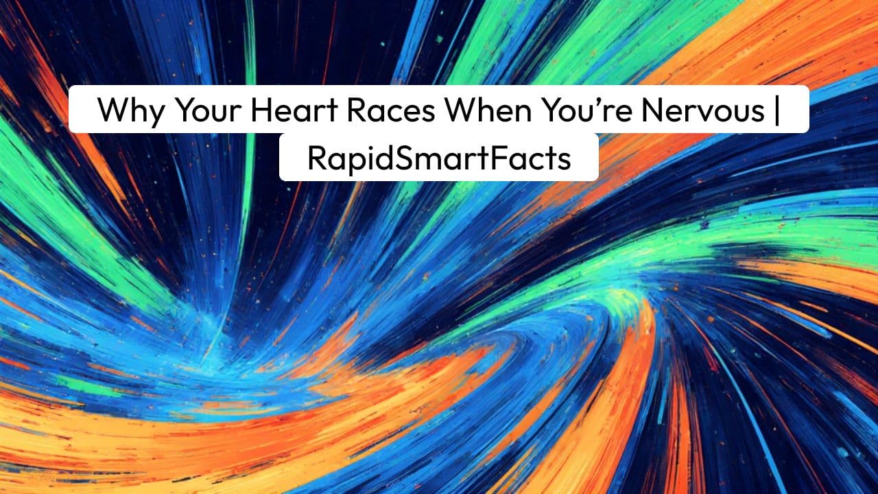 Why Your Heart Races When You’re Nervous | RapidSmartFacts