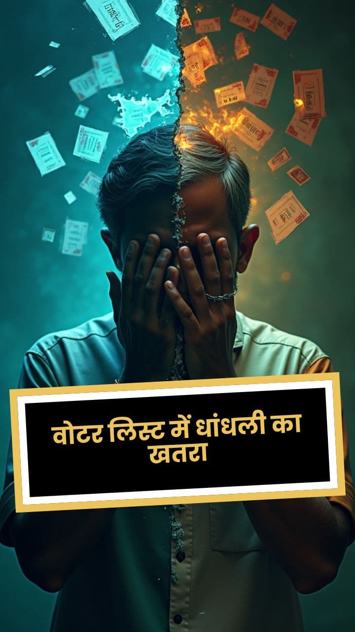 वोटर लिस्ट में धांधली का खतरा