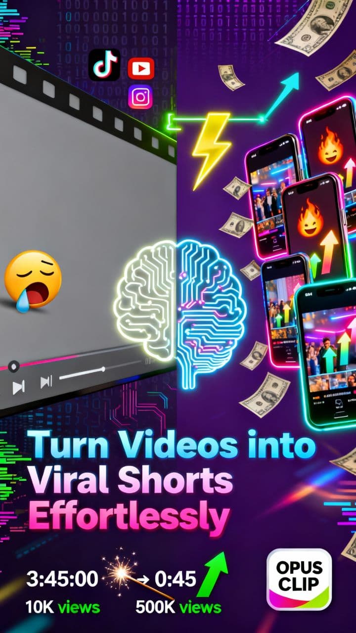 Turn Videos into Viral Shorts Effortlessly