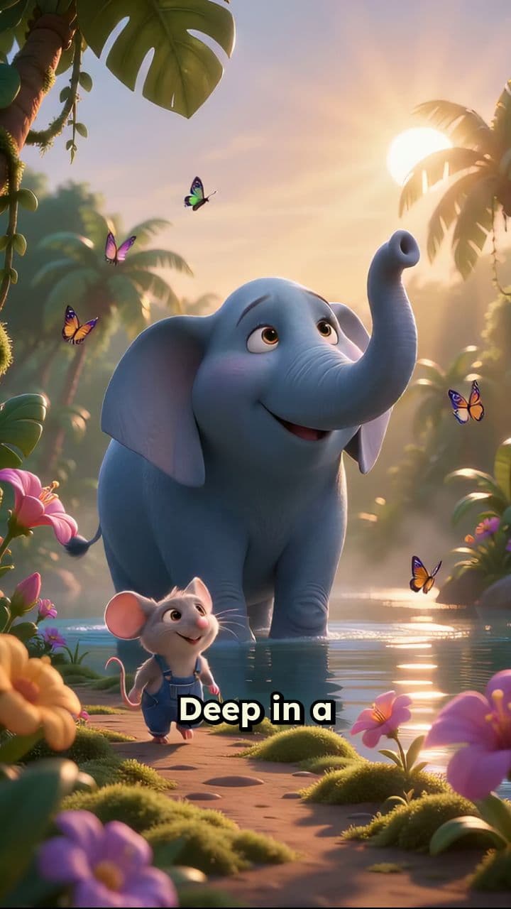The Little Mouse & The Gentle Elephant