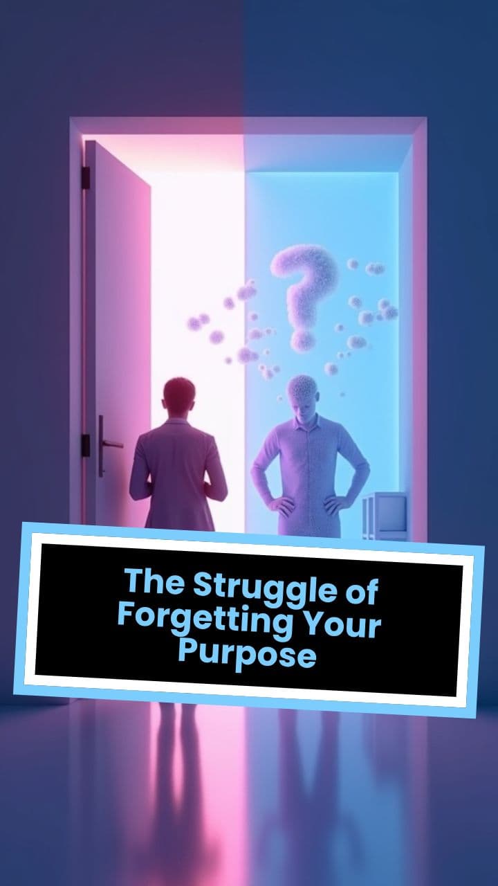 The Struggle of Forgetting Your Purpose