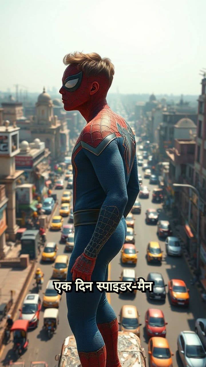 स्पाइडर-मैन और गोलगप्पा चोर