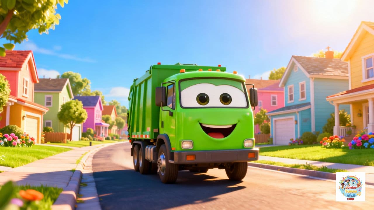 The Garbage Truck's Snack Time