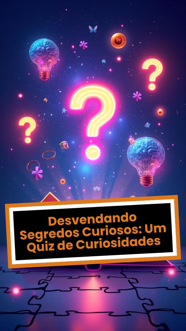 Desvendando Segredos Curiosos: Um Quiz de Curiosidades
