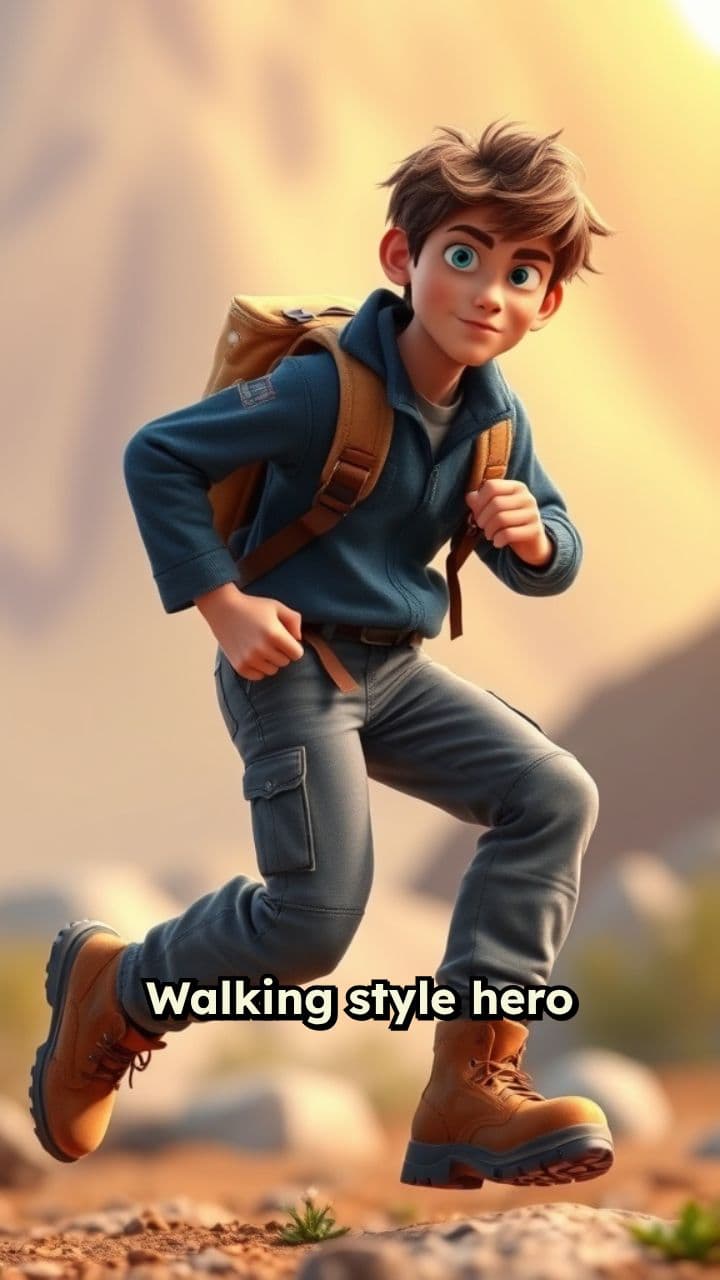 Heroic Walking Style in 15 Seconds