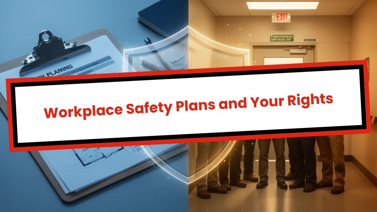 Workplace Safety Plans and Your Rights