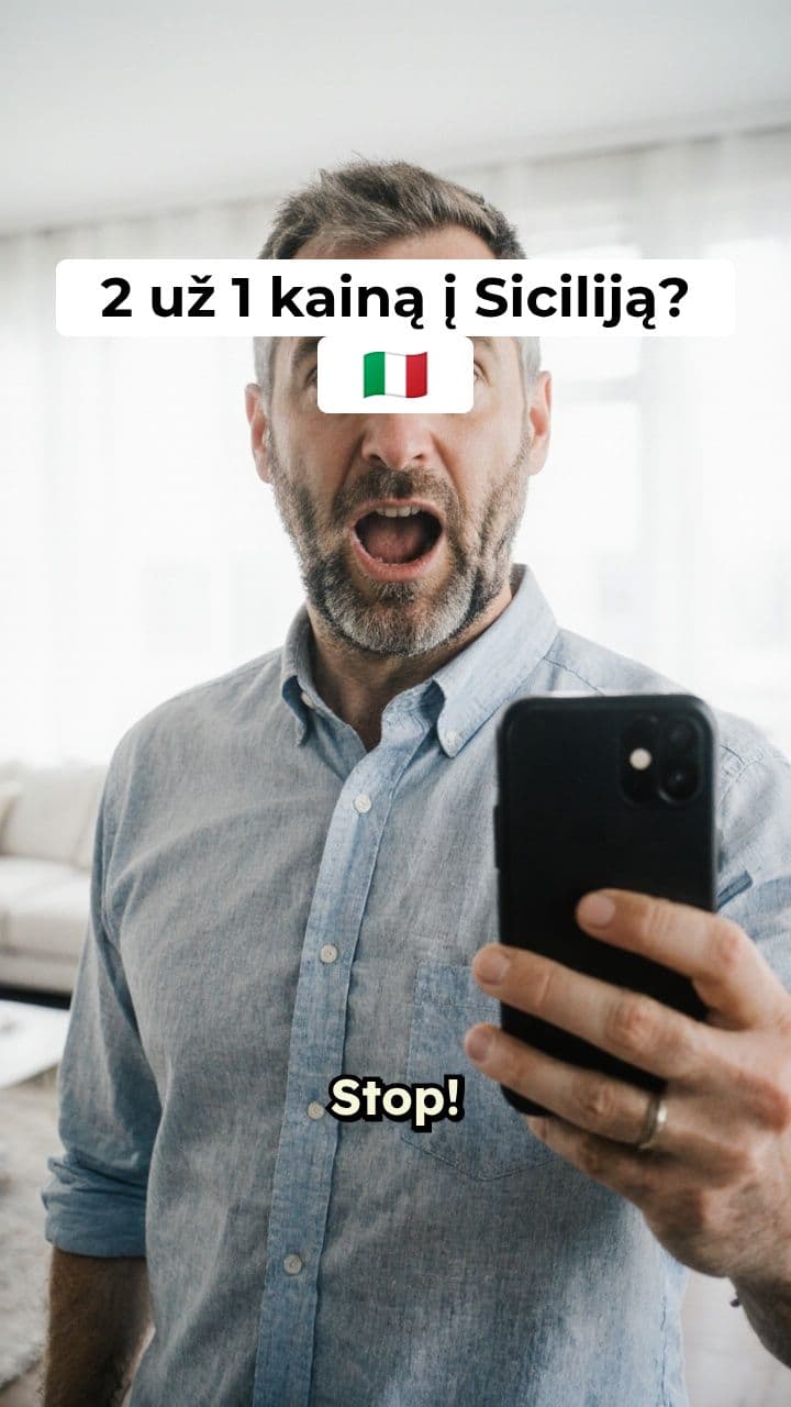 AirGuru Sicilijos Akcija UGC