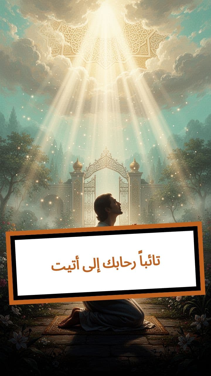 أتيت إلى رحابك تائباً