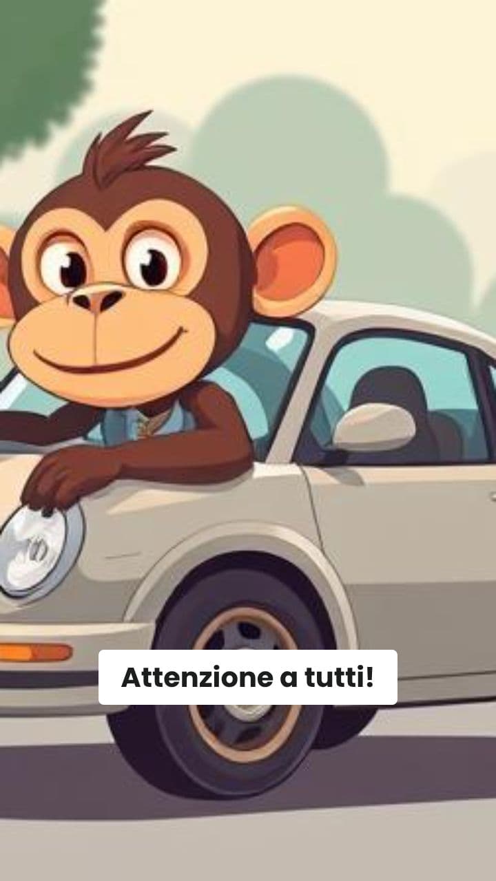 La Scimmia-Mobile: Caos Italiano!