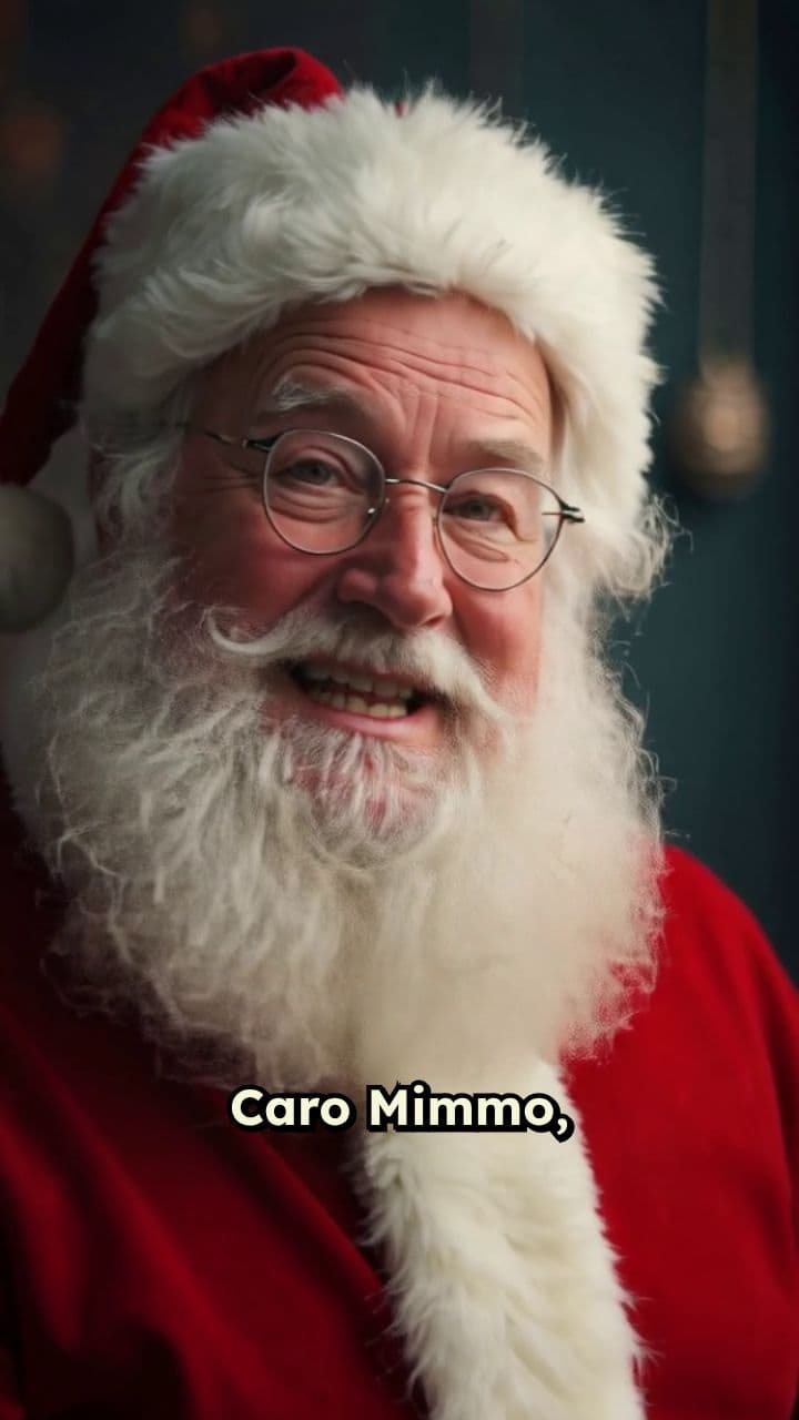 Lettera di auguri a Mimmo