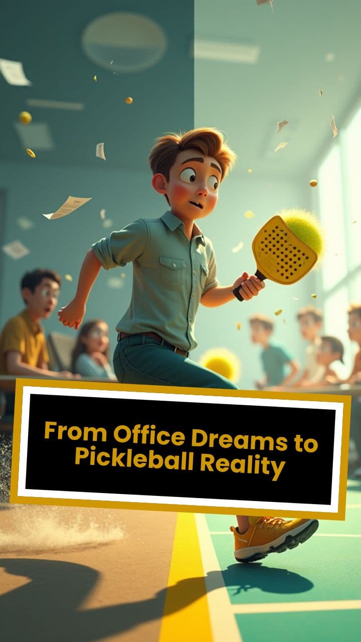 From Office Dreams to Pickleball Reality