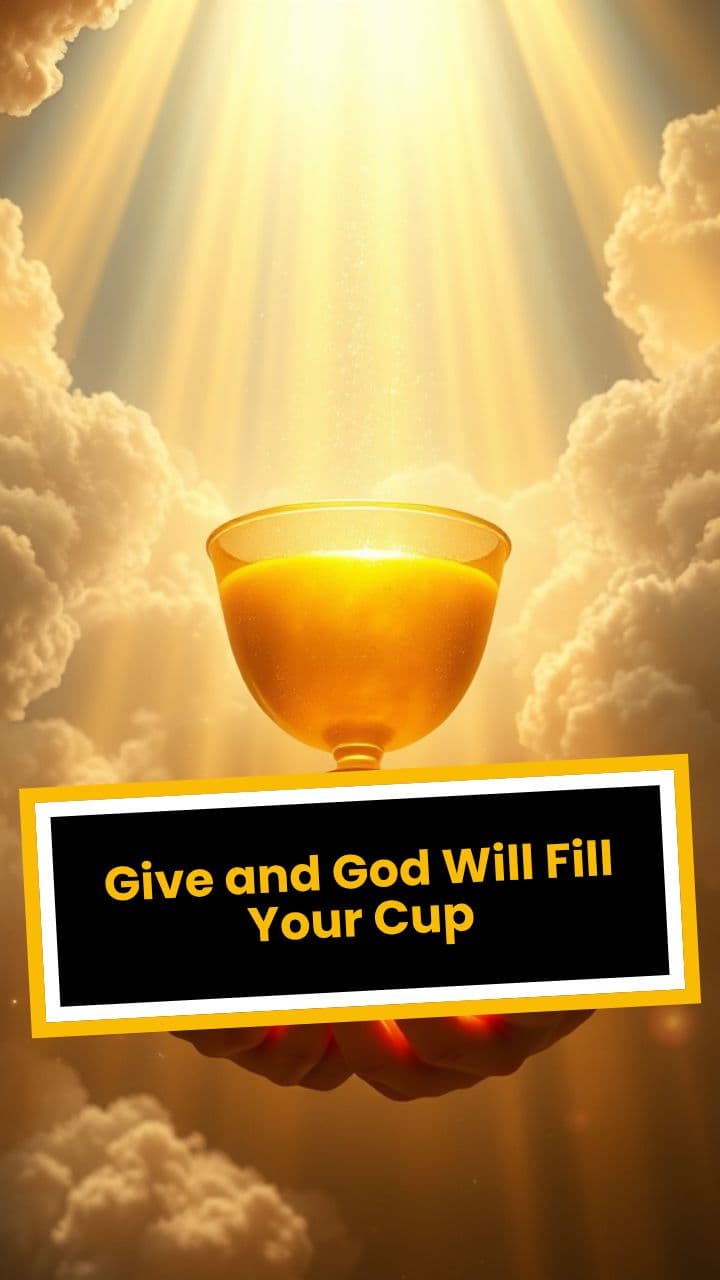 Give and God Will Fill Your Cup