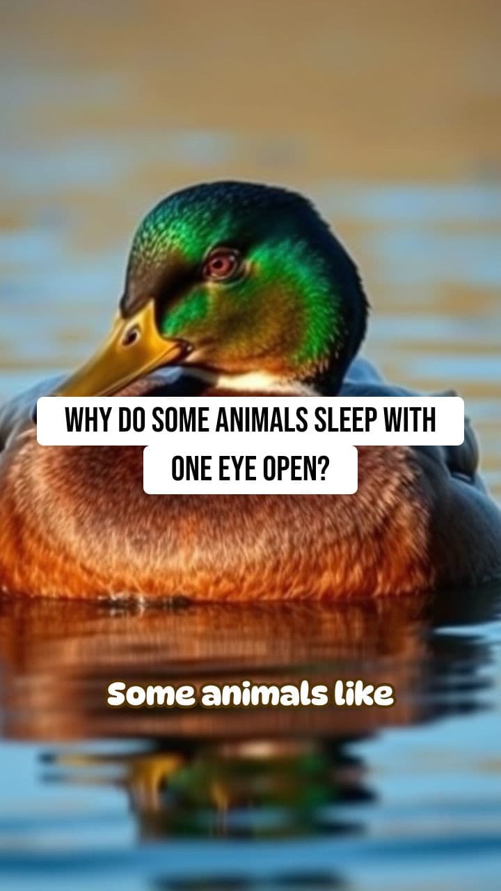 Why Do Some Animals Sleep With One Eye Open? | RapidSmartFacts