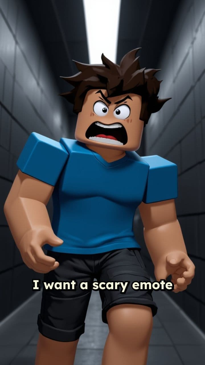 Scary Roblox Emote and Animations