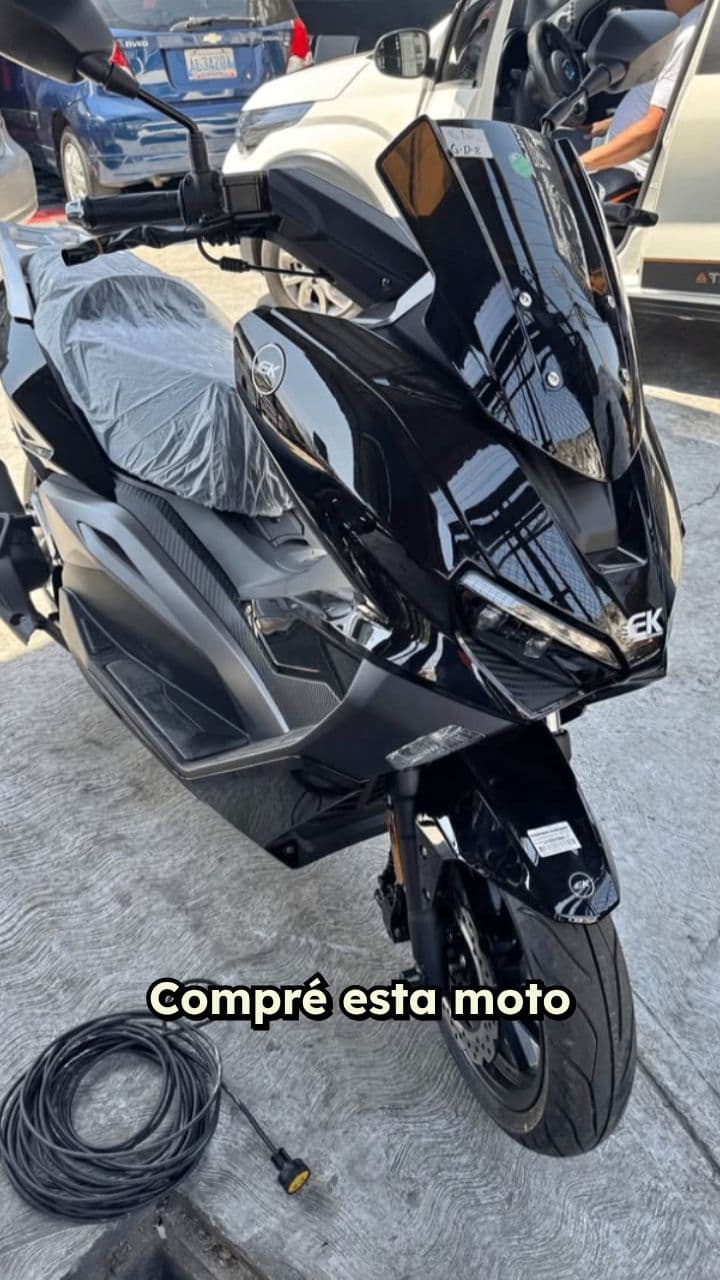 La moto voladora inesperada