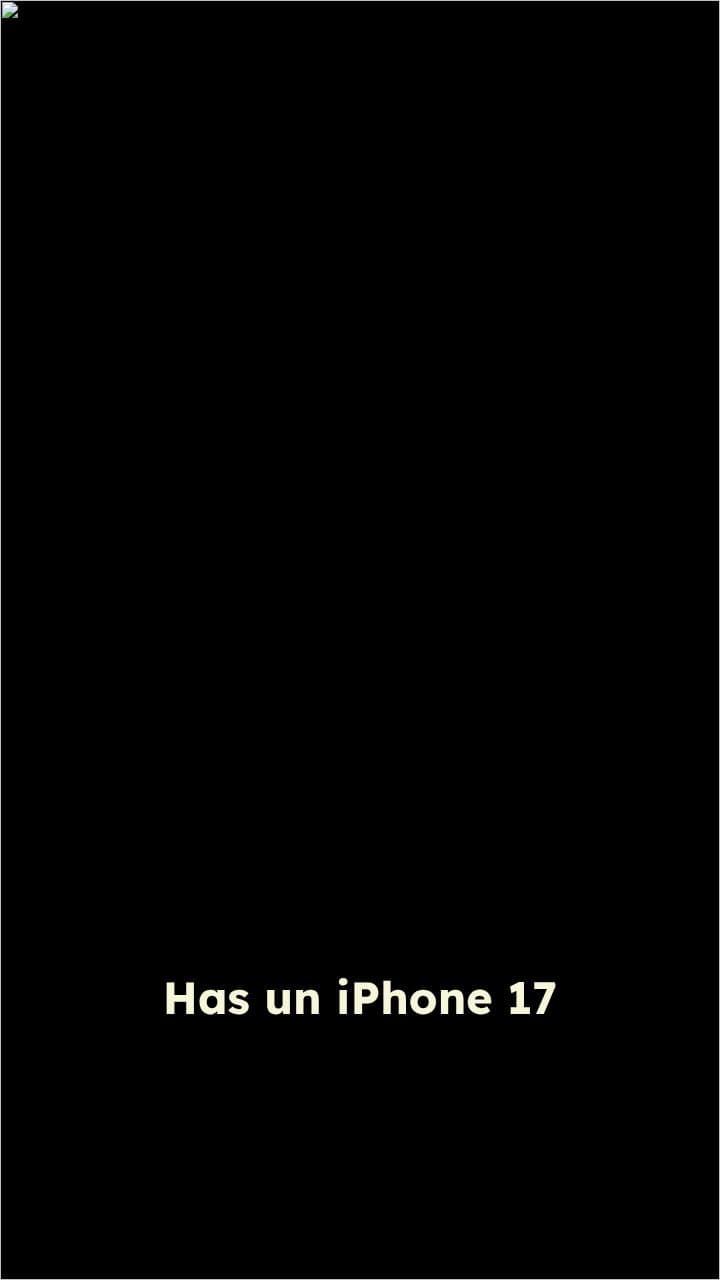 iPhone 17 Pro enojado con manos y celular