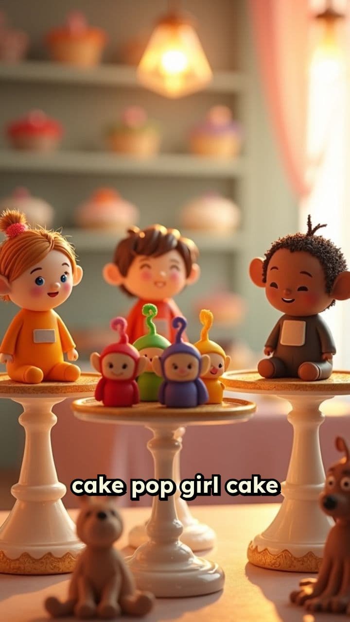 Cake Pop Characters Galore