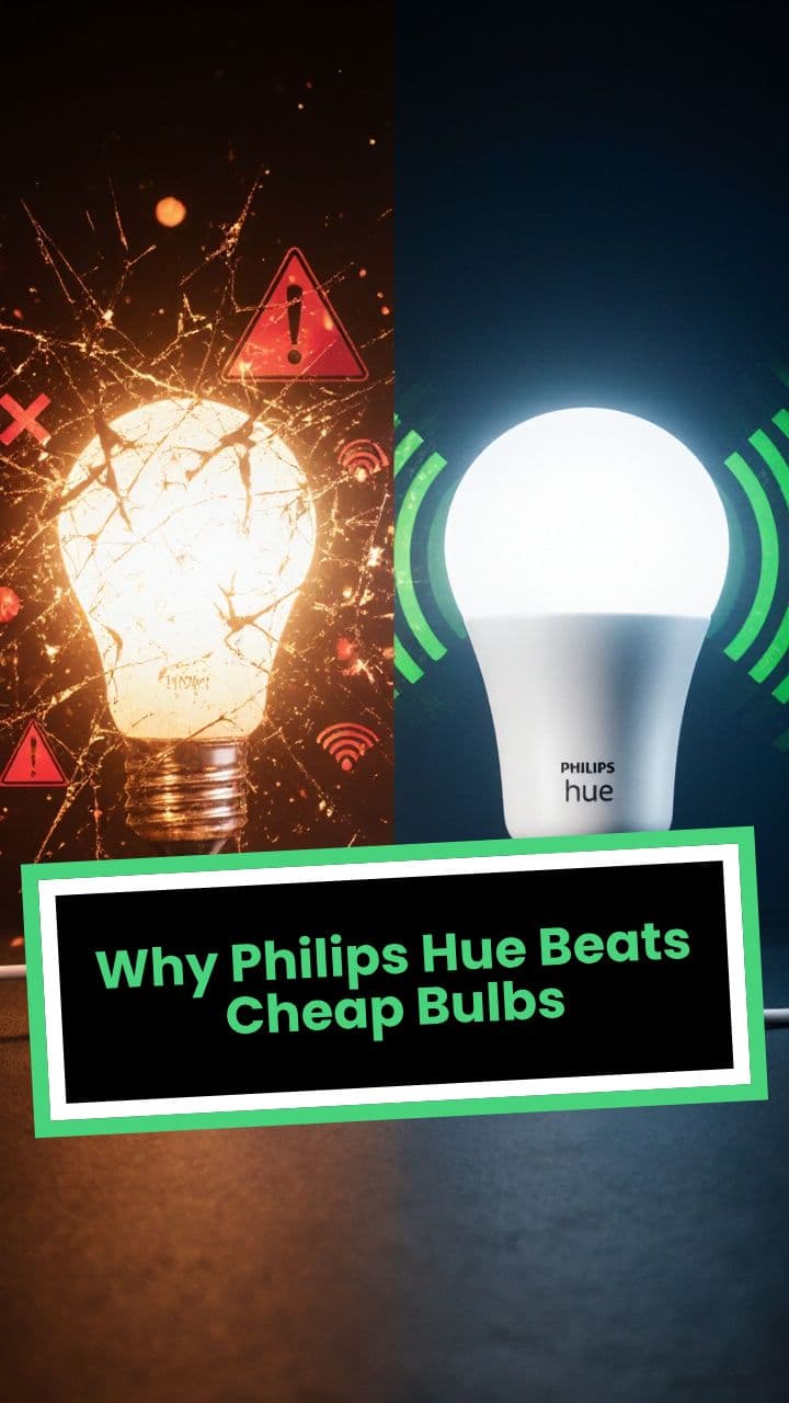 Why Philips Hue Beats Cheap Bulbs