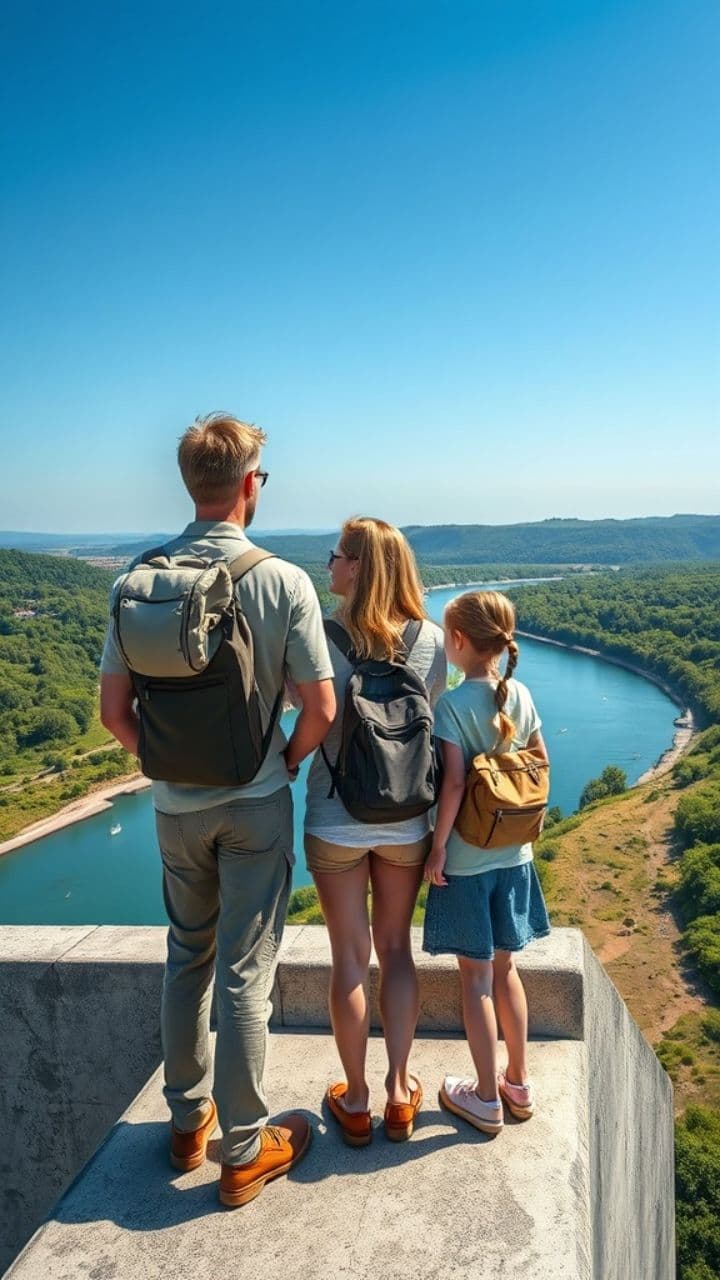 Aroma a Santiago: Una Postal del Puente Carretero
