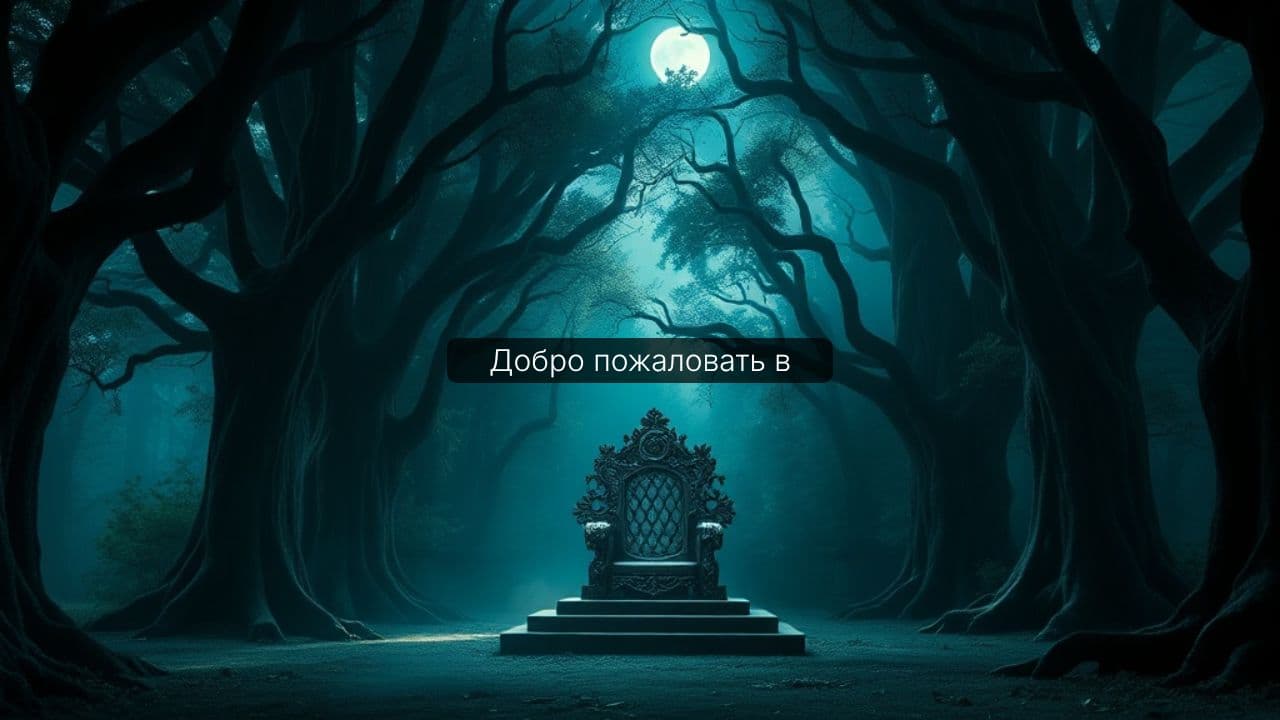 Затенённый лесной тронный зал