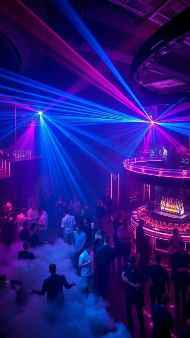 Petrecere în club până dimineața