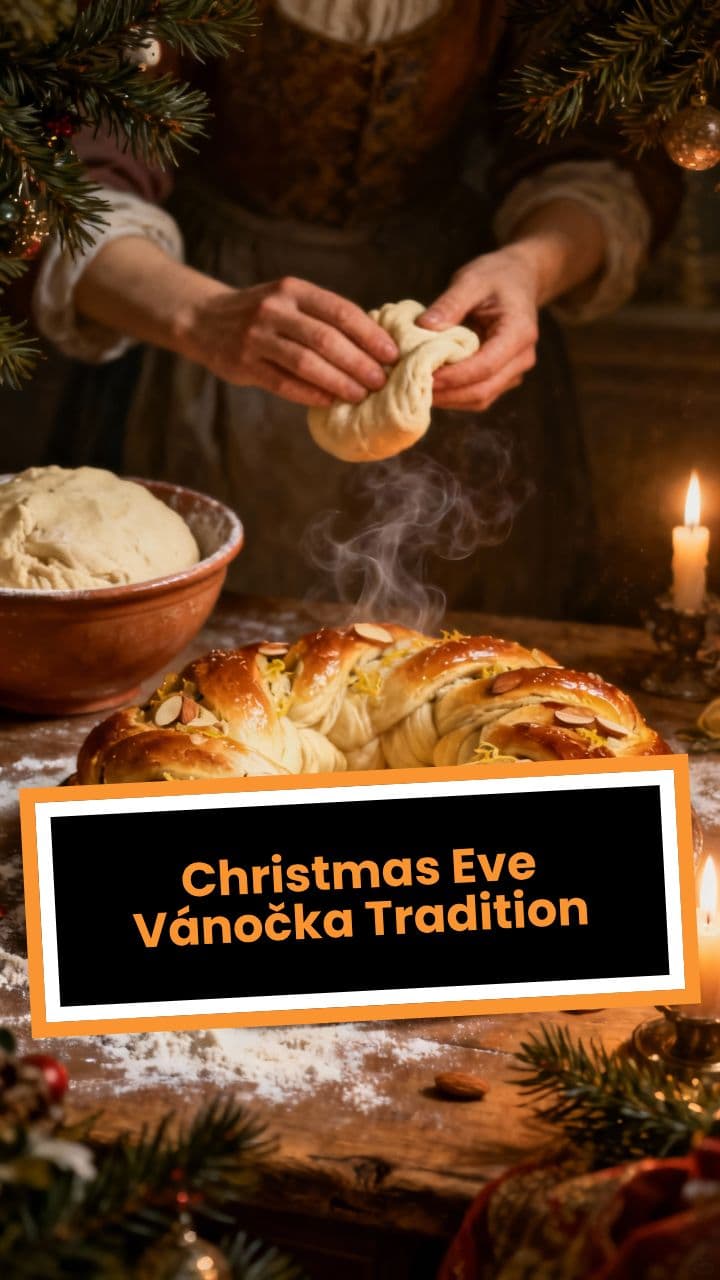 Christmas Eve Vánočka Tradition