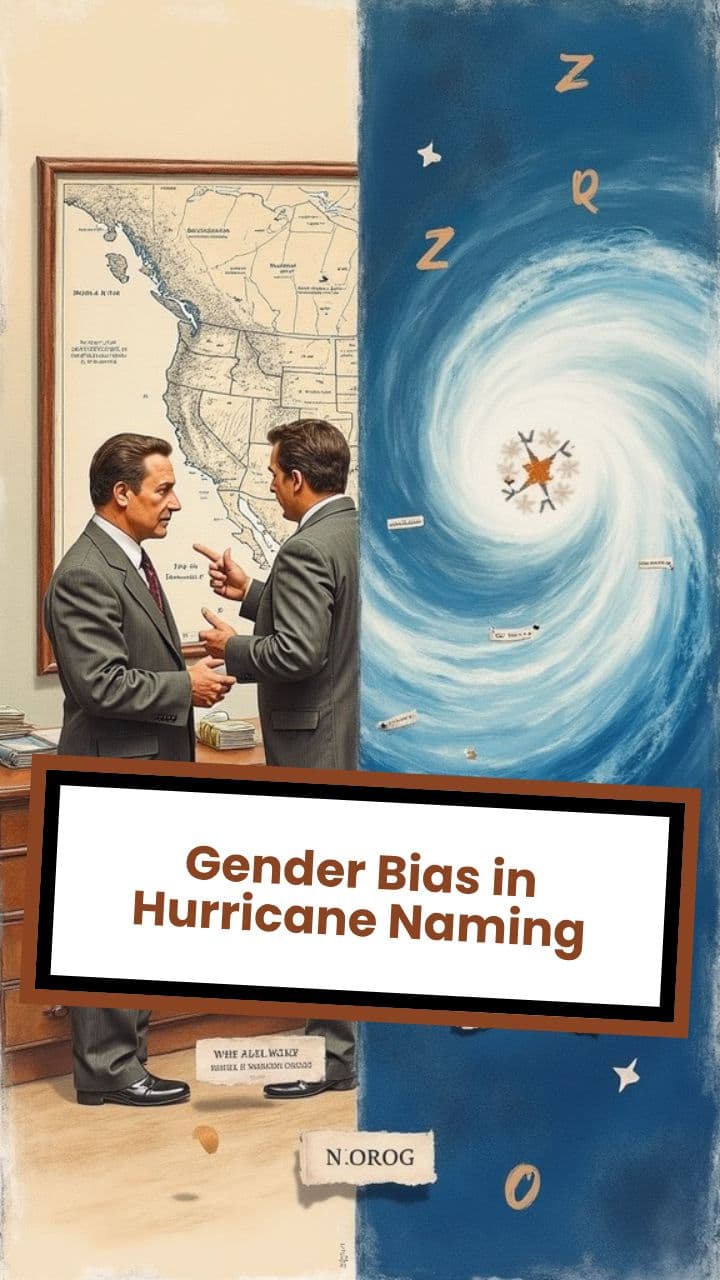 Gender Bias in Hurricane Naming