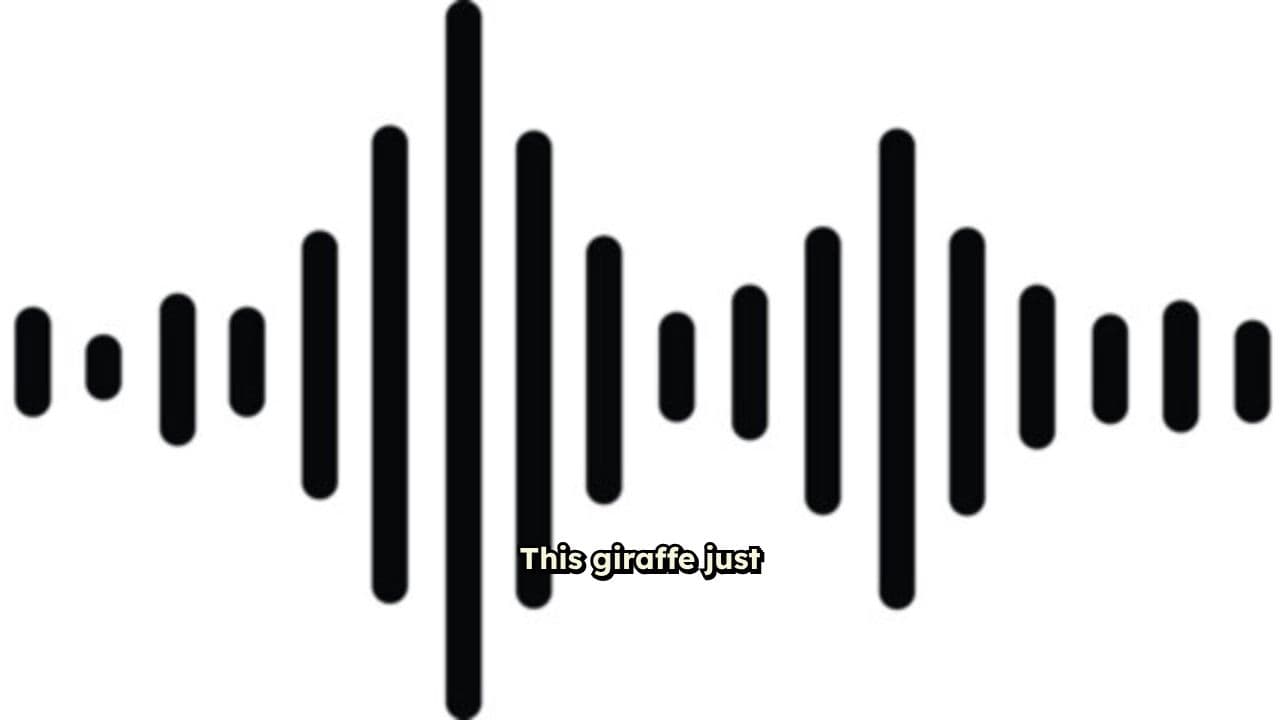 Giraffe Finds Unexpected Happiness