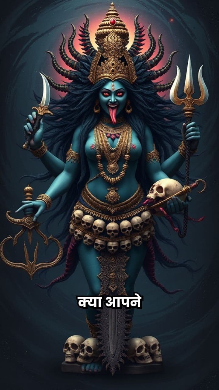 माता काली का काला रंग और अर्थ