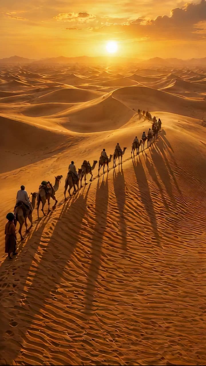 Echoes of Gold: Africa's Ancient Trade Networks
