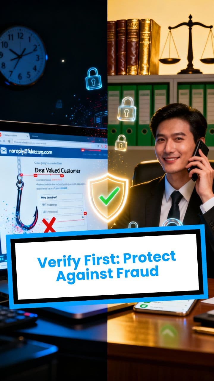 Verify First: Protect Against Fraud
