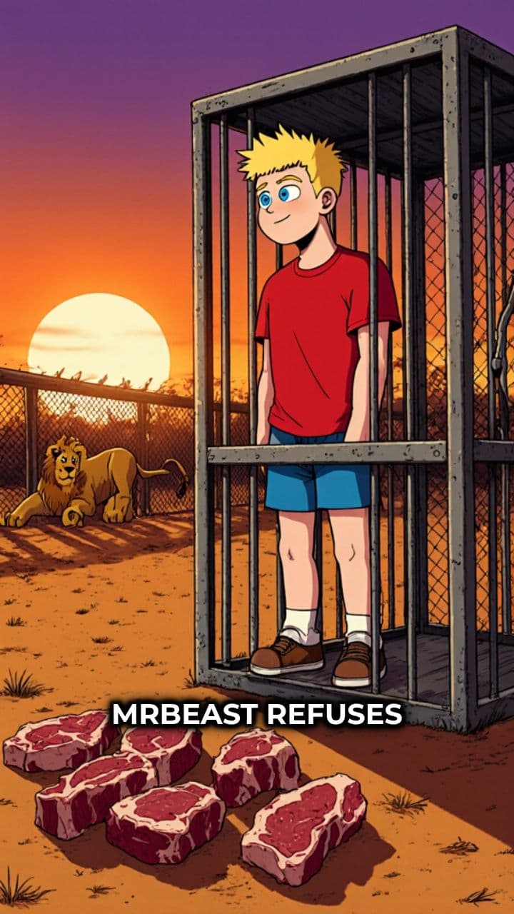 Inside the Lion Cage: A Terrifying Stunt