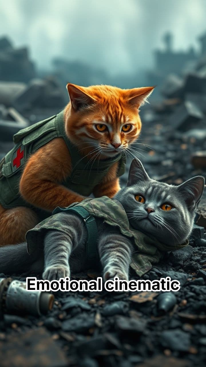 Medic Cat’s Battlefield Rescue
