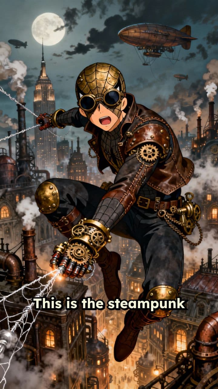 Steam-Powered Spider-Man: A New Origin