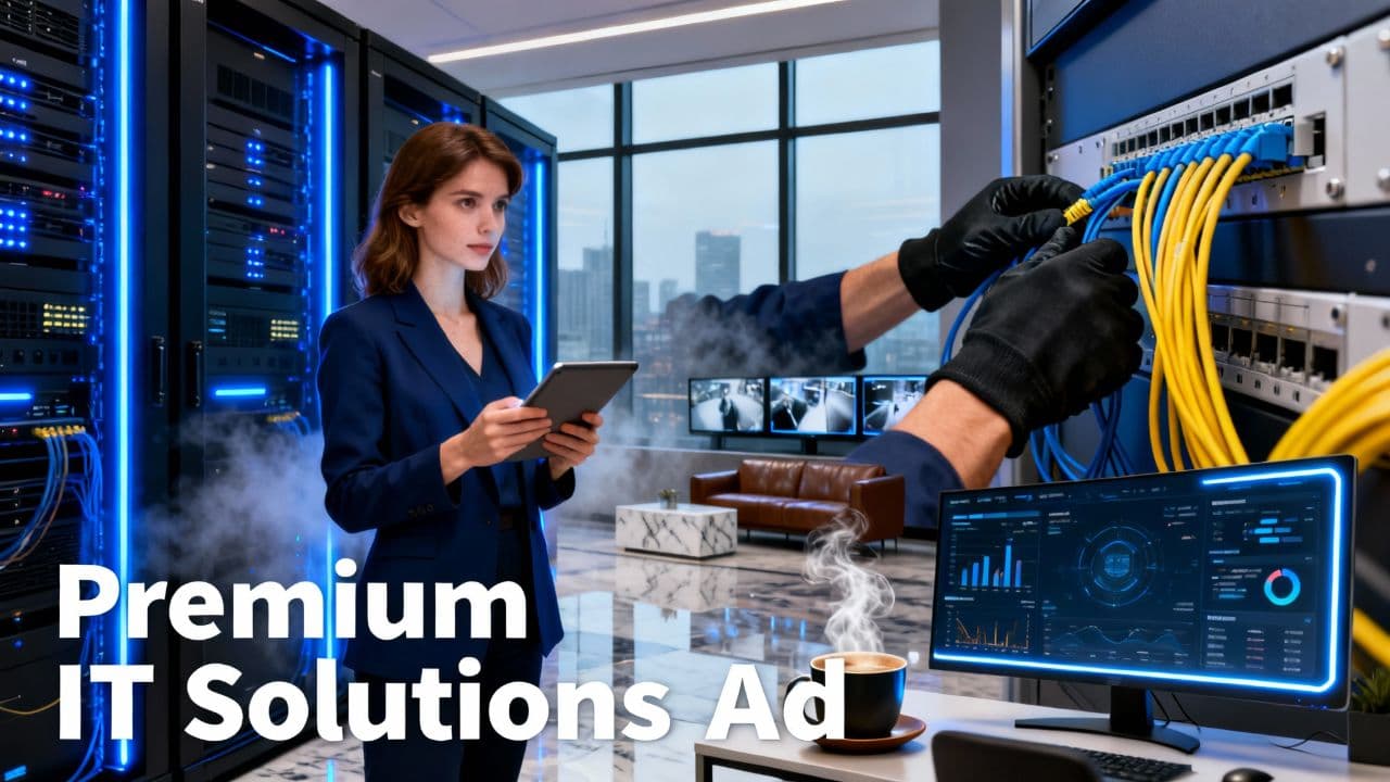 Premium IT Solutions Ad