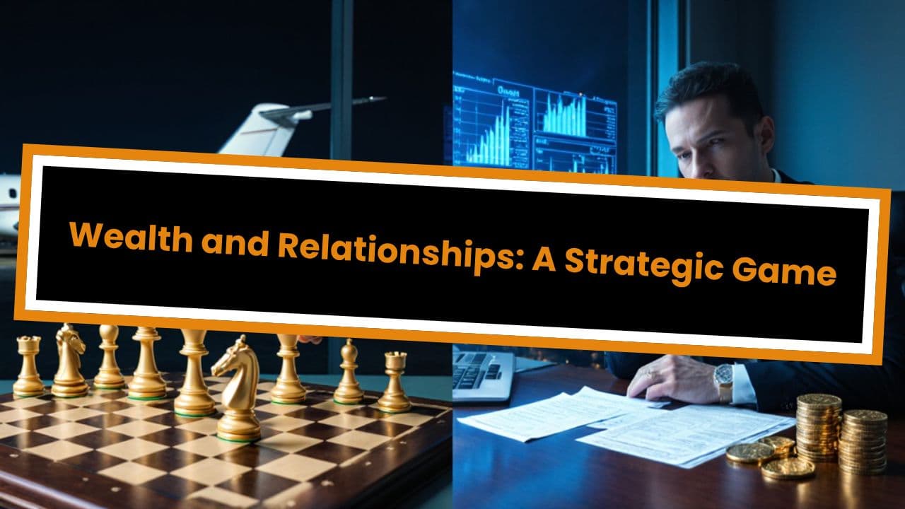 Wealth and Relationships: A Strategic Game